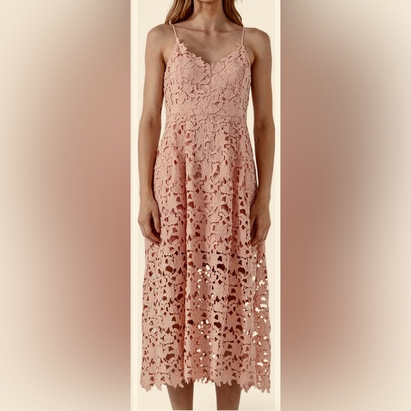 Revolve I ASTR THE Label Lace A-line Midi Dress - Picture 5 of 7